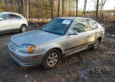 2005 Hyundai Accent Gls/Gt из США, поврежденный, VIN KMHCG35CX5U364841